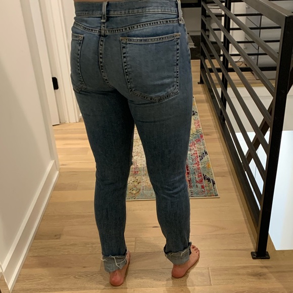 Rag & Bone Distressed Tall Jeans - Picture 2 of 9